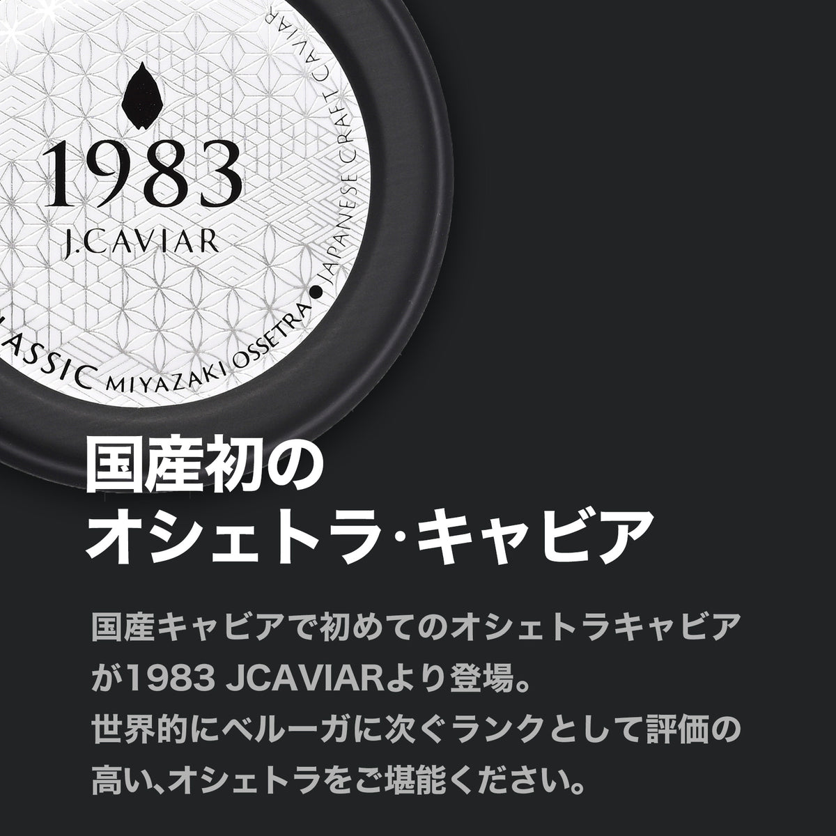 宮崎キャビア1983 オシェトラ クラシック | ジャパンキャビア1983公式