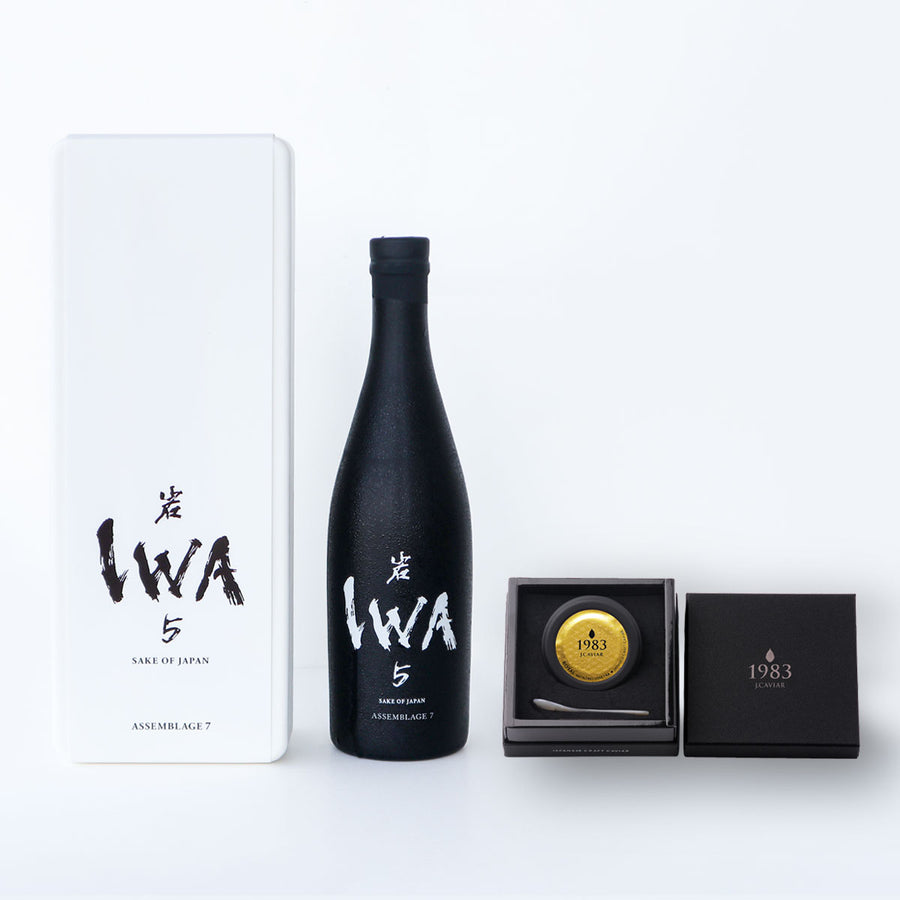 IWA 5 アッサンブラージュ7 (ギフトボックス付き) + 宮崎キャビア1983 オシェトラ ロイヤルセット