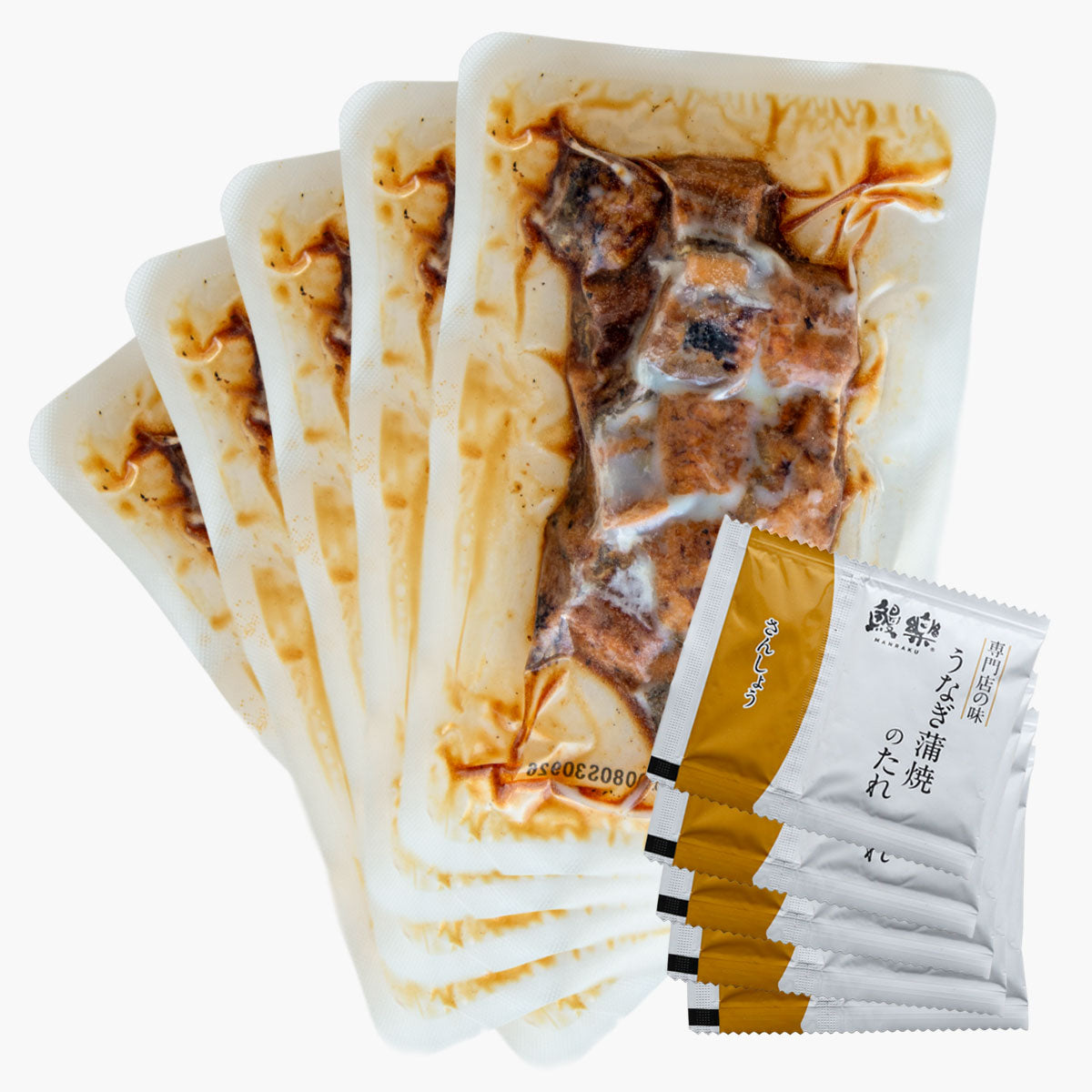 国産 うなぎ蒲焼き 刻みカット (80g×5袋)