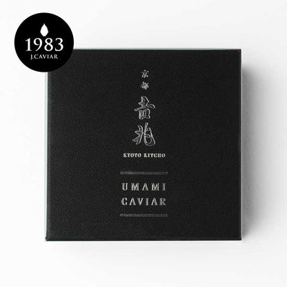 京都吉兆 熟成うま味キャビア (12g) 贈答用化粧箱/シェルスプーン付