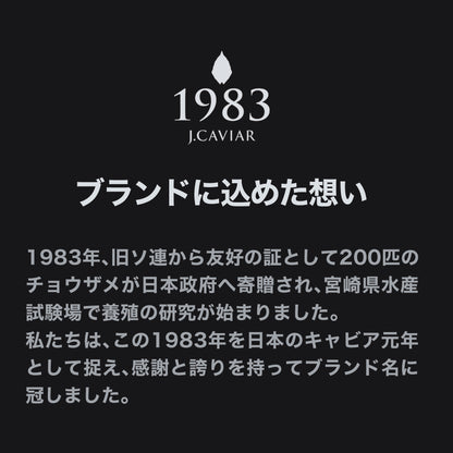 宮崎キャビア1983 バエリ プレミアム
